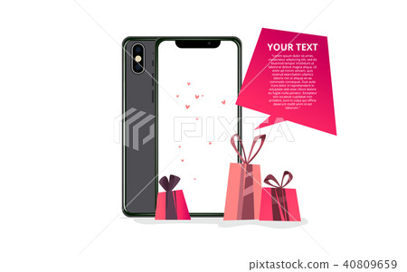 Holiday banner with text field for your design Holiday banner with text field for your design 40809659