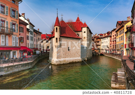 Annecy, called Venice of the Alps, France 40811728