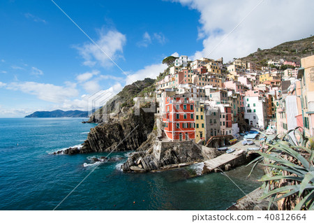 Riomaggiore Cinque Terre  - 陡峭的利古里亞海岸（意大利利古里亞）的五個村莊 40812664