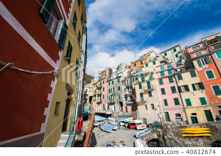 Riomaggiore Cinque Terre - five villages on the steep Ligurian coast (Liguria, Italy) Riomaggiore Cinque Terre - five villages on the steep Ligurian coast (Liguria, Italy) 40812674