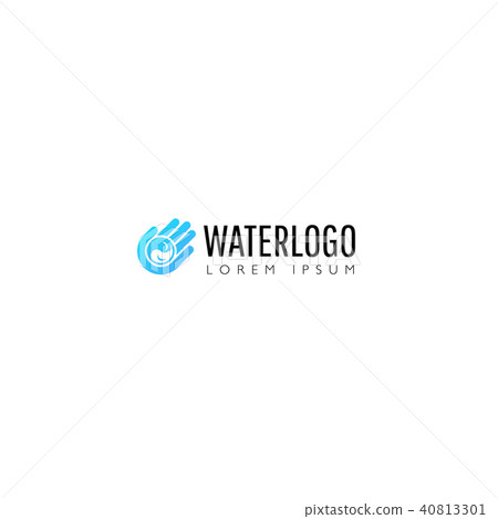 Water drop Logo design vector template. Water drop Logo design vector template. 40813301