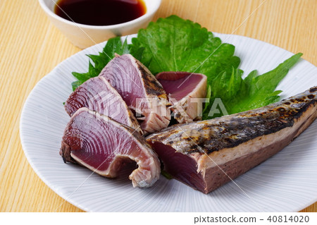 Tatake of bonito 40814020