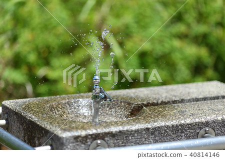 Park drinking water tap 40814146
