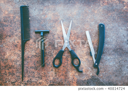 Professional hairdresser tools 40814724