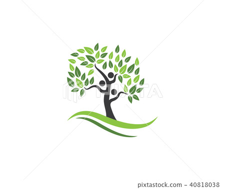family tree symbol icon 40818038