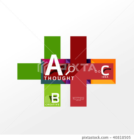 Infographic option banner 40818505