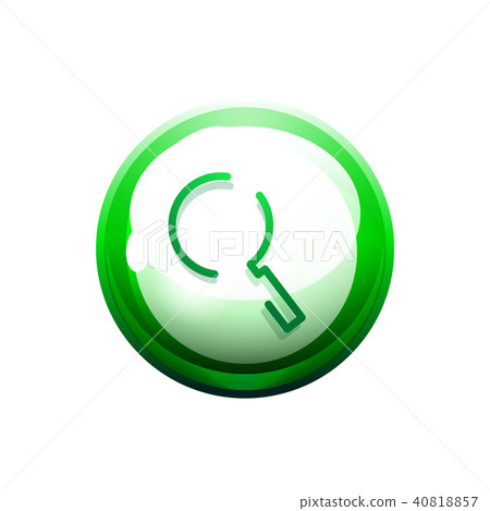 Search magnifyier web button, magnify icon. Modern magnifying glass sign, web site design or mobile Search magnifyier web button, magnify icon. Modern magnifying glass sign, web site design or mobile 40818857
