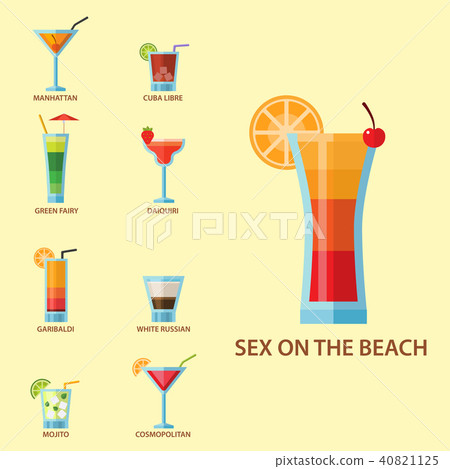 Set of alcoholic cocktails fruit cold drinks tropical cosmopolitan freshness collection and party Set of alcoholic cocktails fruit cold drinks tropical cosmopolitan freshness collection and party 40821125