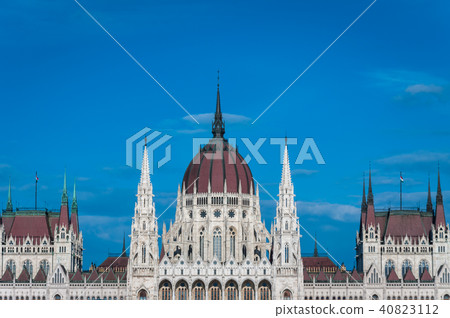 Parliament,Budapest, Detail, Dome 40823112