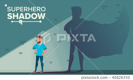 Businessman Superhero Shadow Vector. Successful Superhero Businessman. Achievement Victory Businessman Superhero Shadow Vector. Successful Superhero Businessman. Achievement Victory 40826350