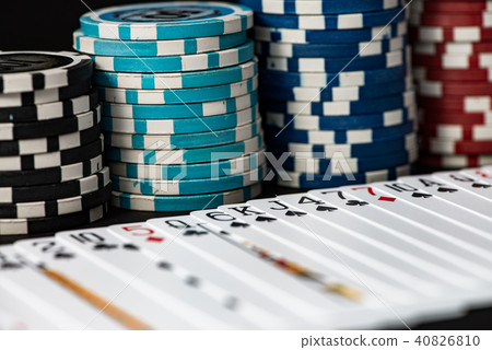 Cards and casino chips Cards and casino chips 40826810