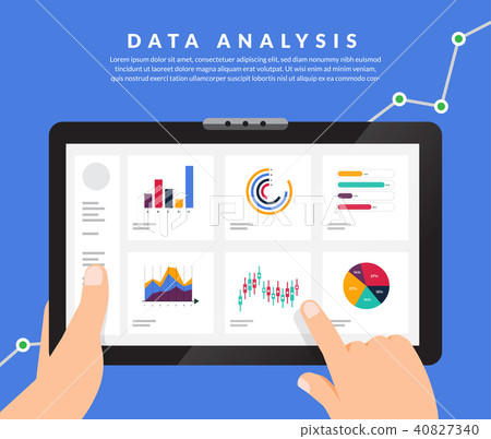 Vector illustrations flat design - Stock Illustration [40827340] - PIXTA