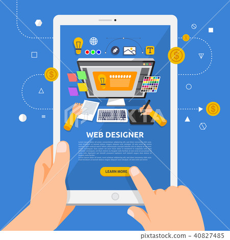 Flat design concept vector illustrations. - Stock Illustration ...