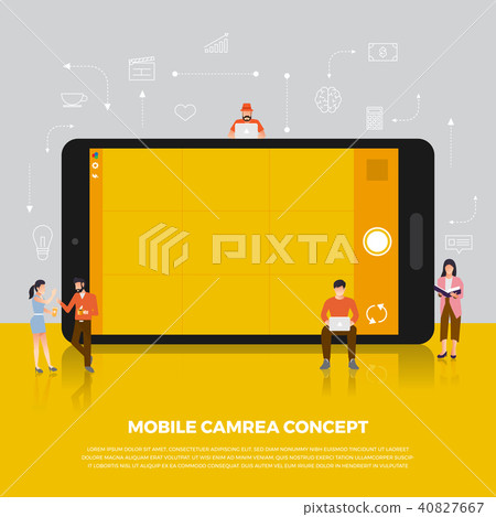 Flat design concept illustrations. Flat design concept illustrations. 40827667