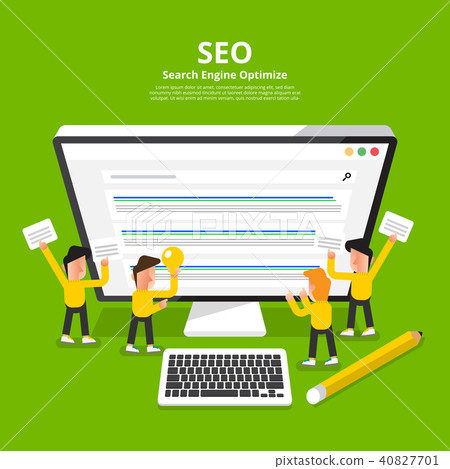 Flat design concept illustrations. 40827701