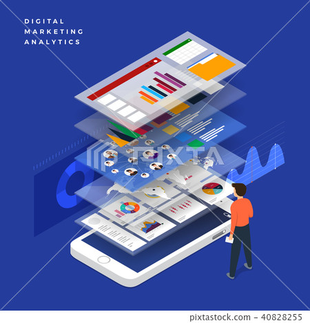 flat design concept vector illustrations. - Stock Illustration ...