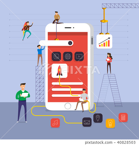 Flat design concept vector illustrations. 40828503