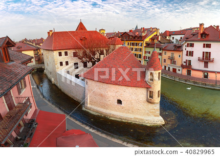 Annecy, called Venice of the Alps, France 40829965