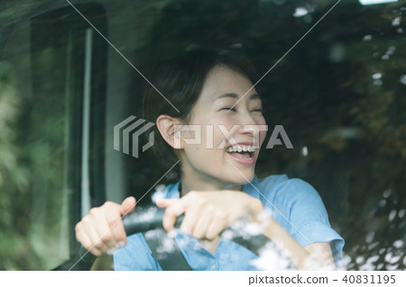 開車女1人 開車女1人 40831195