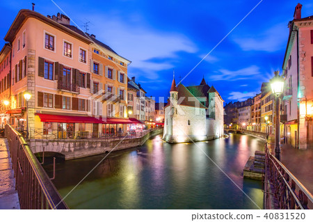 Annecy, called Venice of the Alps, France 40831520