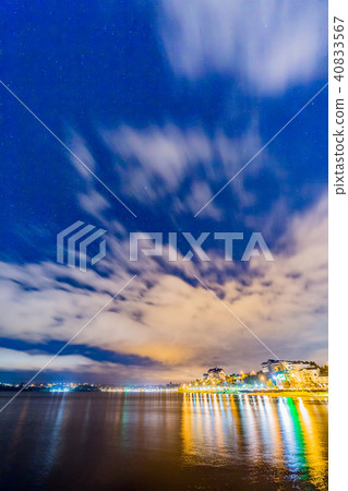 Night view of Jankiu Lake 40833567