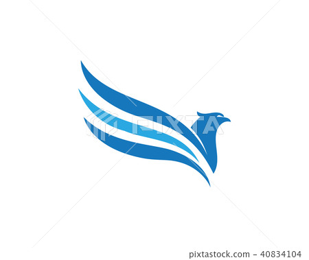 Wing Falcon Logo Template vector Wing Falcon Logo Template vector 40834104