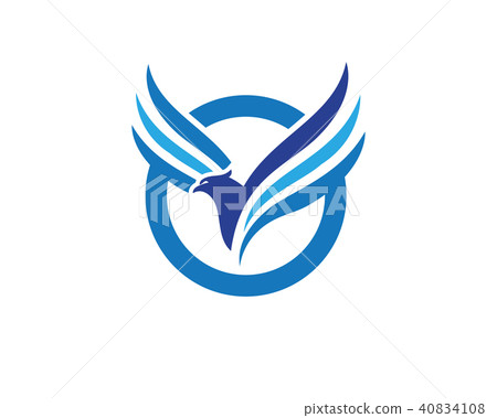 Wing Falcon Logo Template vector Wing Falcon Logo Template vector 40834108