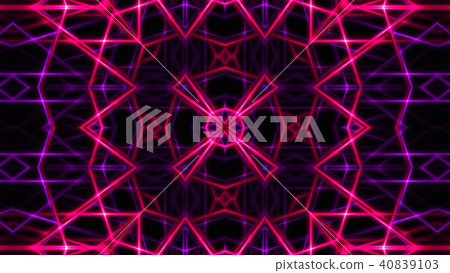 Abstract neon lights. 3d rendering background. 40839103