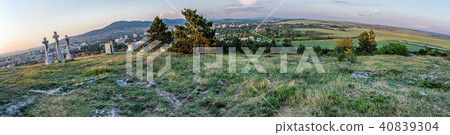 Calvary in Nitra, Slovakia, panoramic photo Calvary in Nitra, Slovakia, panoramic photo 40839304