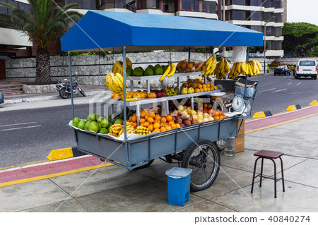 fruits at a street market fruits at a street market 40840274