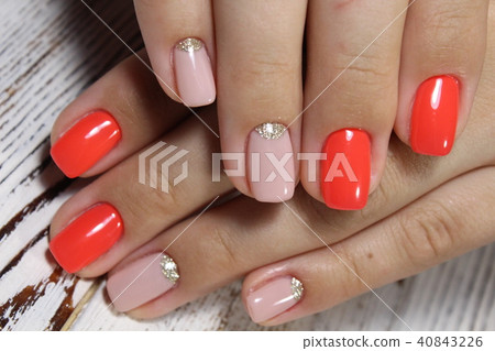 Sexual pink manicure 40843226