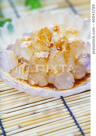 沙漠甜點warabi mochi 沙漠甜點warabi mochi 40843789