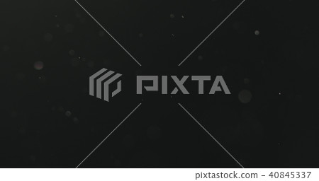dust particles floating over black background with motion blur dust particles floating over black background with motion blur 40845337