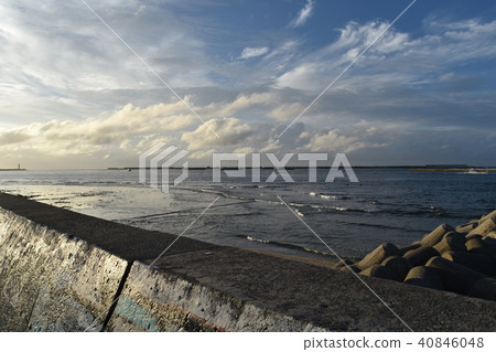 Okinawa pier Okinawa pier 40846048