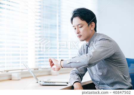 Casual business scene Casual business scene 40847502