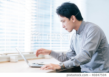 Casual business scene Casual business scene 40847504