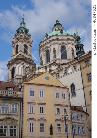 beautiful old streets of Prague. beautiful old streets of Prague. 40847623