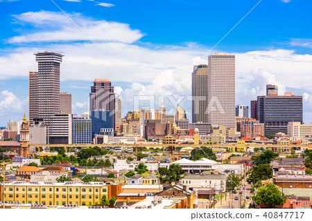 New Orleans, Louisiana, USA Skyline 40847717