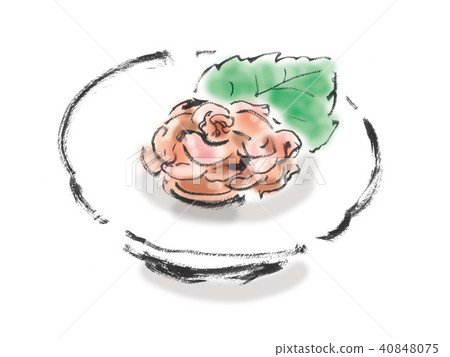 Salted squid 40848075