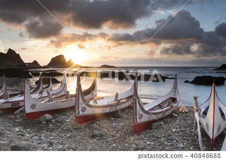 蘭嶼飛魚季拼板舟 40848688