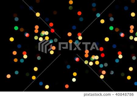 Background With   multi color bokeh lights 40848786