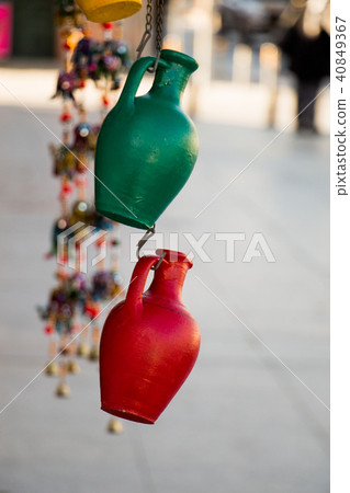 Traditional clay pottery for sale  40849367