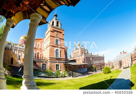 Iversky Women's Monastery in summer day in Samara Iversky Women's Monastery in summer day in Samara 40850386