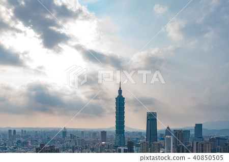 台北101,台北景點,台灣,雲隙光,Taipei 101, Taipei attractions 40850505