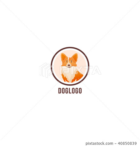 Dog logo template. Dog logo template. 40850839