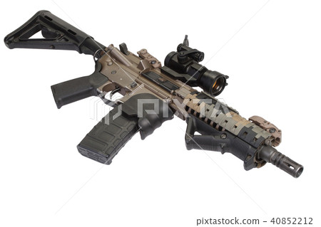 M4 special forces rifle isolated M4 special forces rifle isolated 40852212