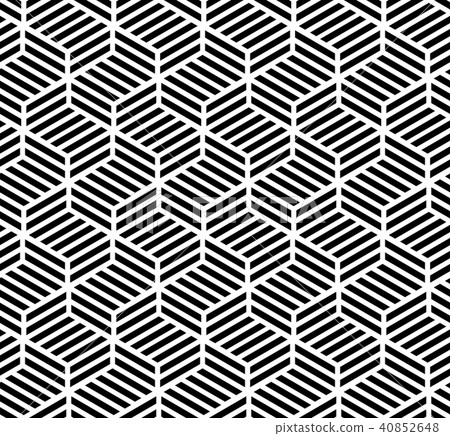 Abstract geometric pattern with stripes, lines. Abstract geometric pattern with stripes, lines. 40852648