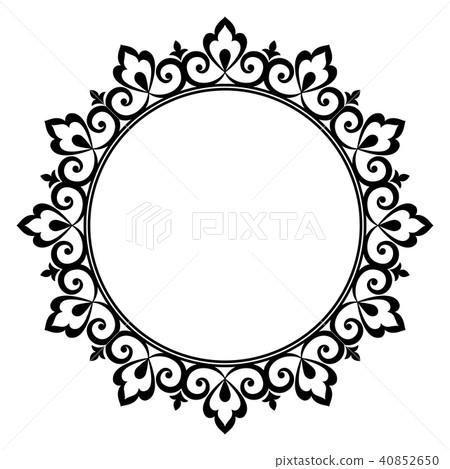 Decorative frame Elegant vector element for design 40852650