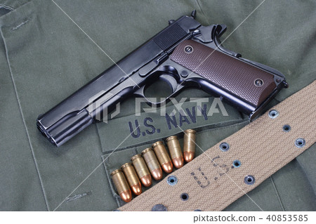 colt goverment 1911 with us navy uniform colt goverment 1911 with us navy uniform 40853585
