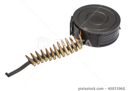 RPD-44 round ammunition box with machine-gun belt 40853968